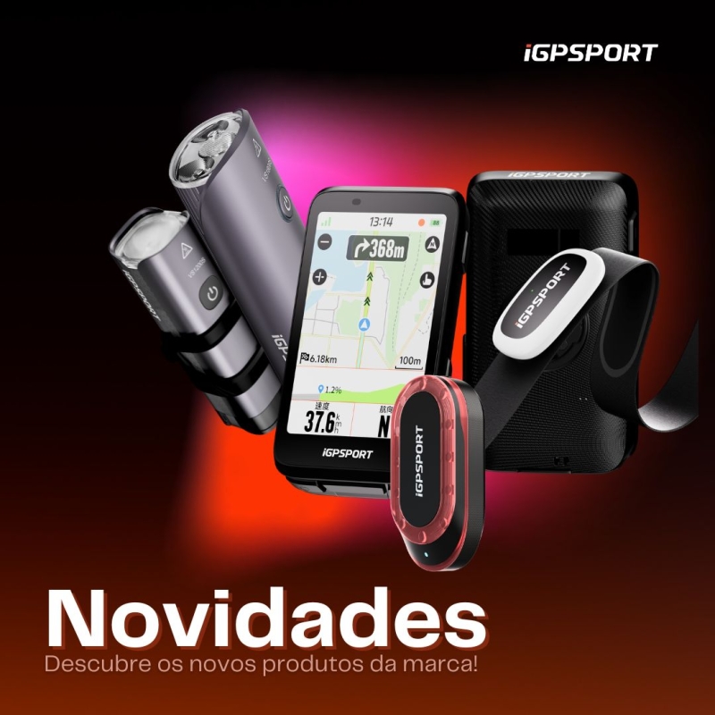 Já chegaram as novidades da iGPSPORT!