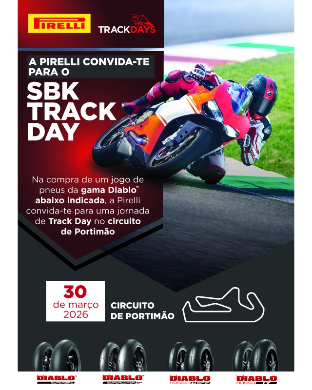WSBK PIRELLI TRACK DAY PORTIMÃO 2026
